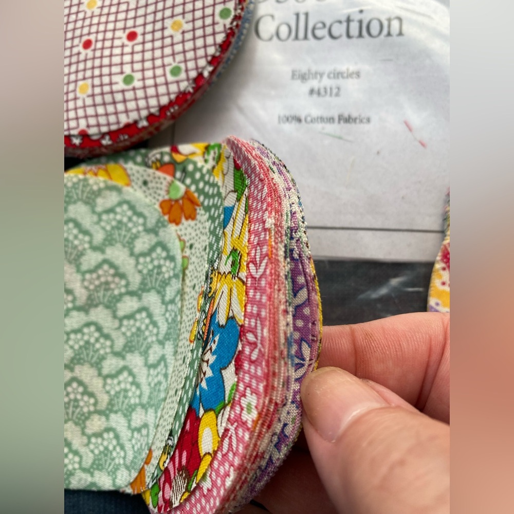 🆕Precision Cut Fabric Circles